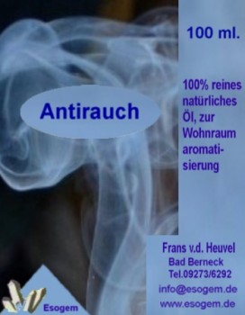 Antirauchöl - Ätherische Ölmischung 100 ml