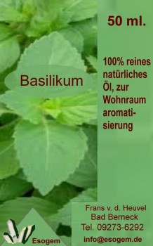 Basilikumöl 50ml