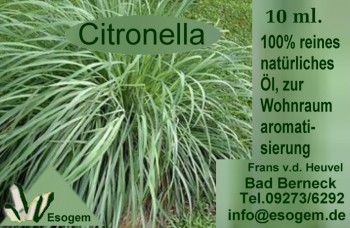 Citronellaöl 10 ml