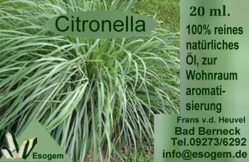 Citronellaöl 20 ml