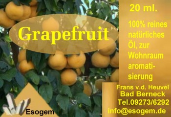 Grapefruitöl 20 ml