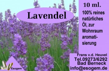 Lavendelöl 10 ml