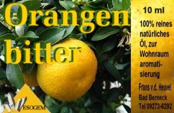 Orangenöl bitter 10 ml
