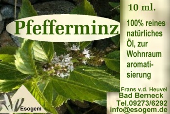 Pfefferminzöl 10 ml