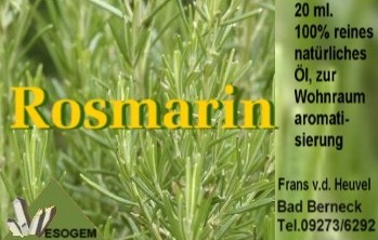 Rosmarinöl 20 ml