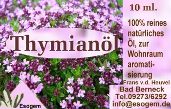 Thymianöl