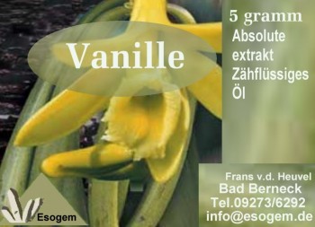 Vanilleöl 5 Gramm