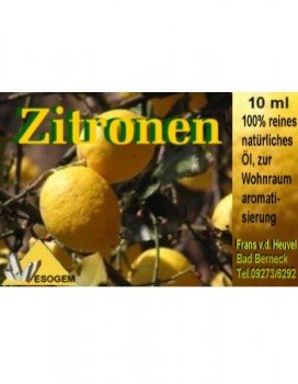 Zitronenöl 10 ml