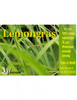 Lemongrasöl 10 ml