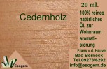 Cedernholzöl 20 ml