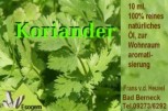 Korianderöl 10 ml