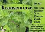 Krauseminzeöl 20 ml