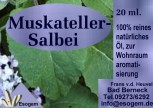 Muskateller-Salbeiöl 20 ml
