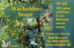 Wacholderbeeröl