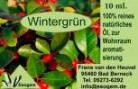 Wintergrün 10 ml